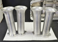 SET OF   2-1/2"  for 2-7/16" Injections Stacks and Adapters  -8  Stack Adapters  HILBORN